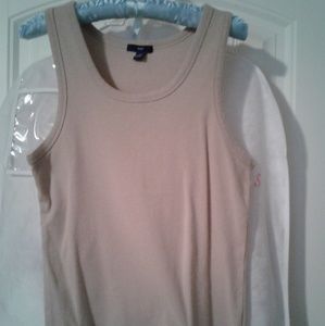 Gap tan tank top